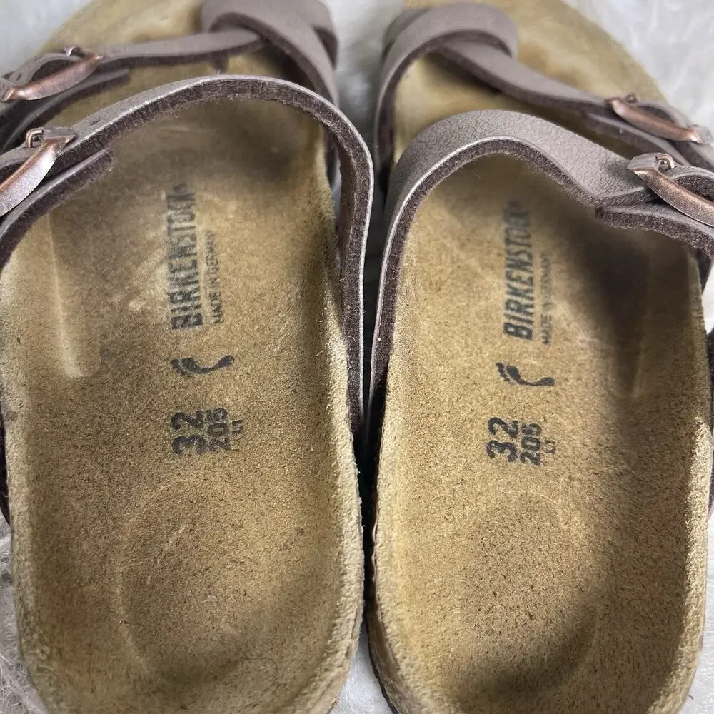 Birkenstock Mayari Birko-Flor Mocha Sandals Kids EU 32, US 1 Narrow Germany